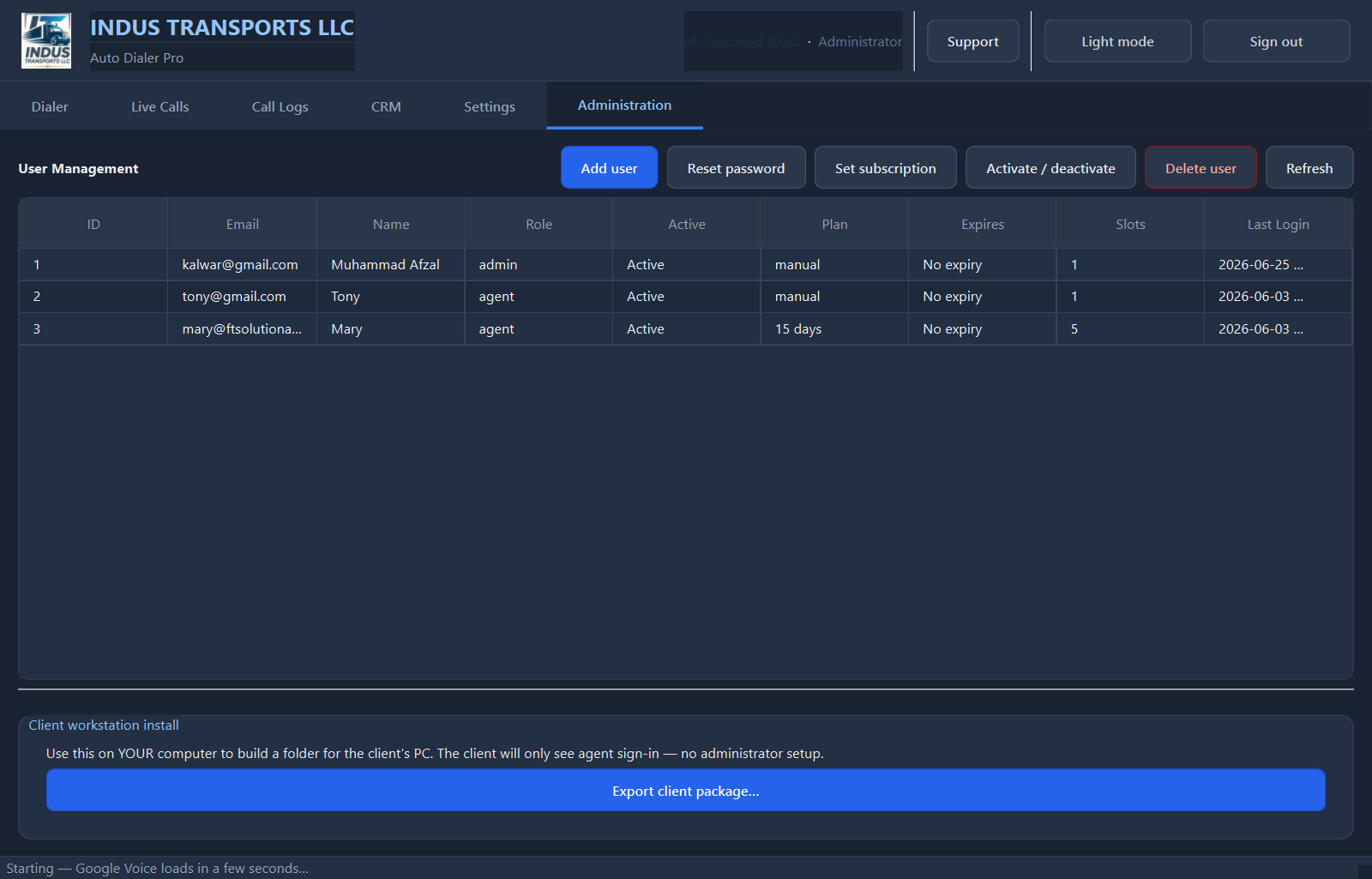 Auto Dialer — Enterprise AI Multi-Slot screenshot 2