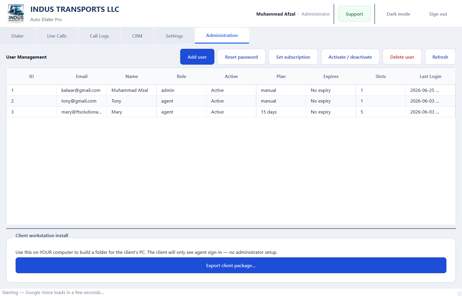 Auto Dialer — Multi-Slot Agent screenshot 3
