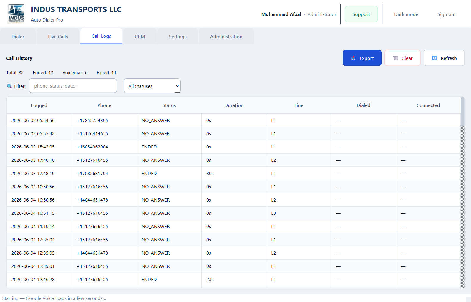 Auto Dialer — Multi-Slot Agent screenshot 4