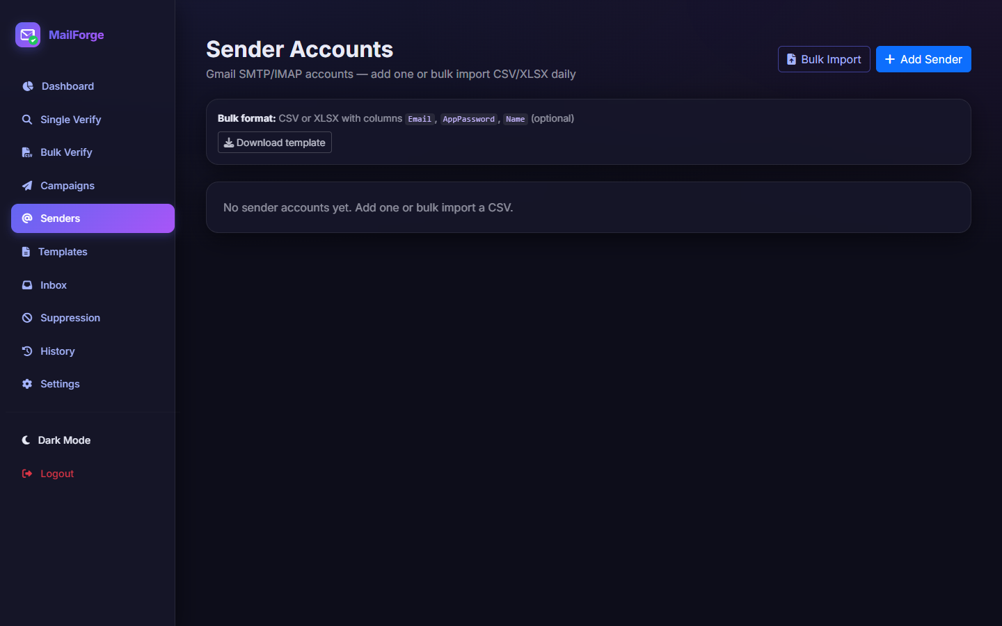 Mailforge screenshot 5