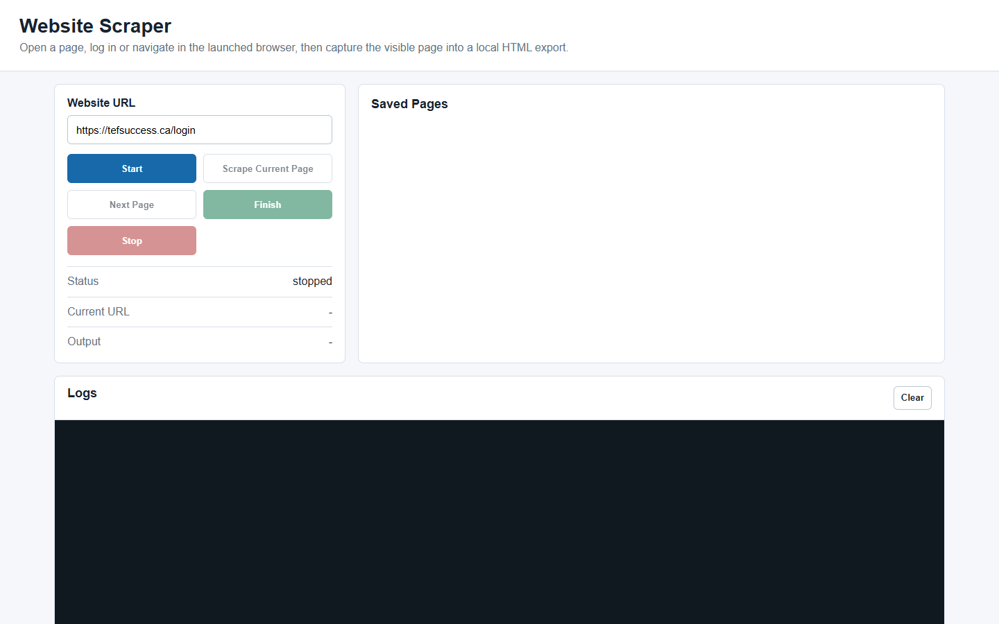 Playwright Website Scraper Pro screenshot 1